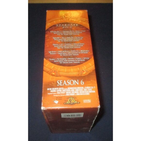 Stargate SG-1 - Complete Sixth Season (DVD, 2006, 5-Disc Set) - Picture 4 of 7